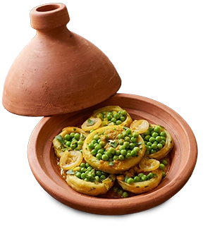 Artichokes & Green Beans Lamb Tajine