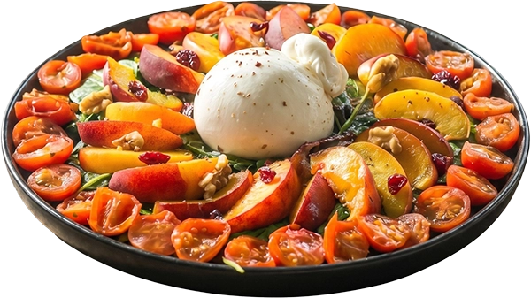 Roasted Peach Salad